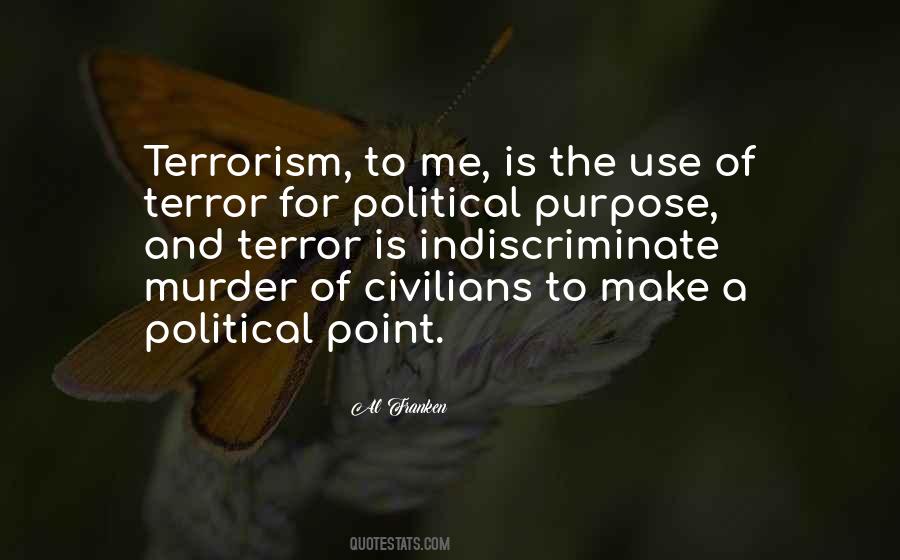 Political Terrorism Quotes #1007915