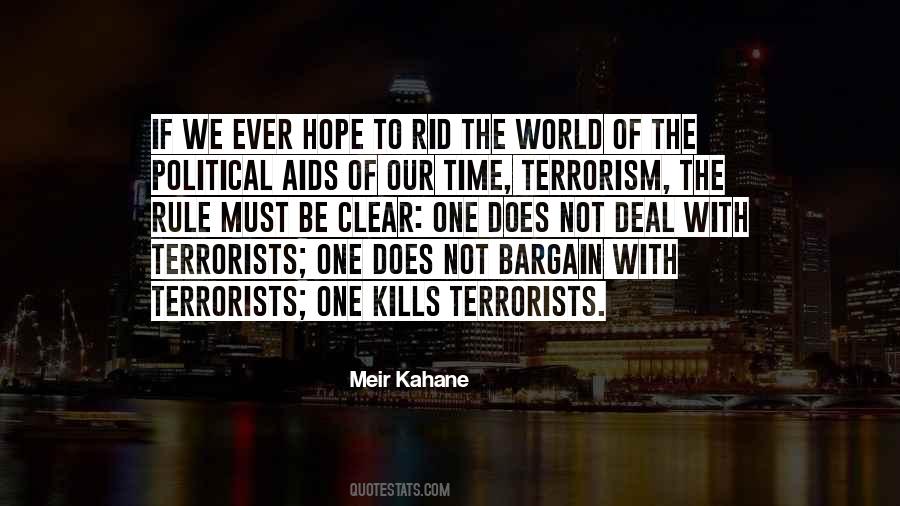 Political Terrorism Quotes #1141913