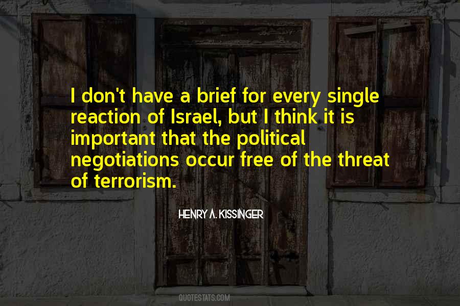 Political Terrorism Quotes #1272890
