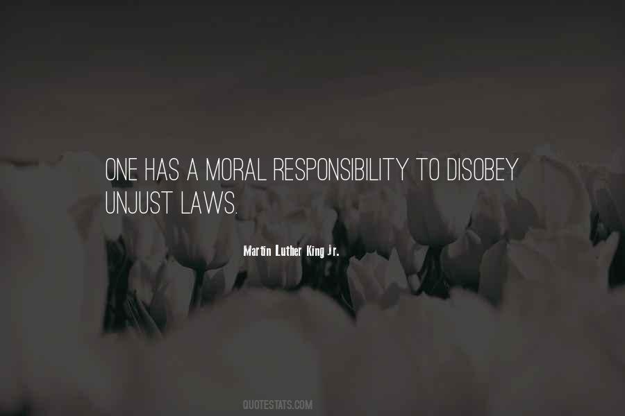 Quotes About Unjust Laws #1295603