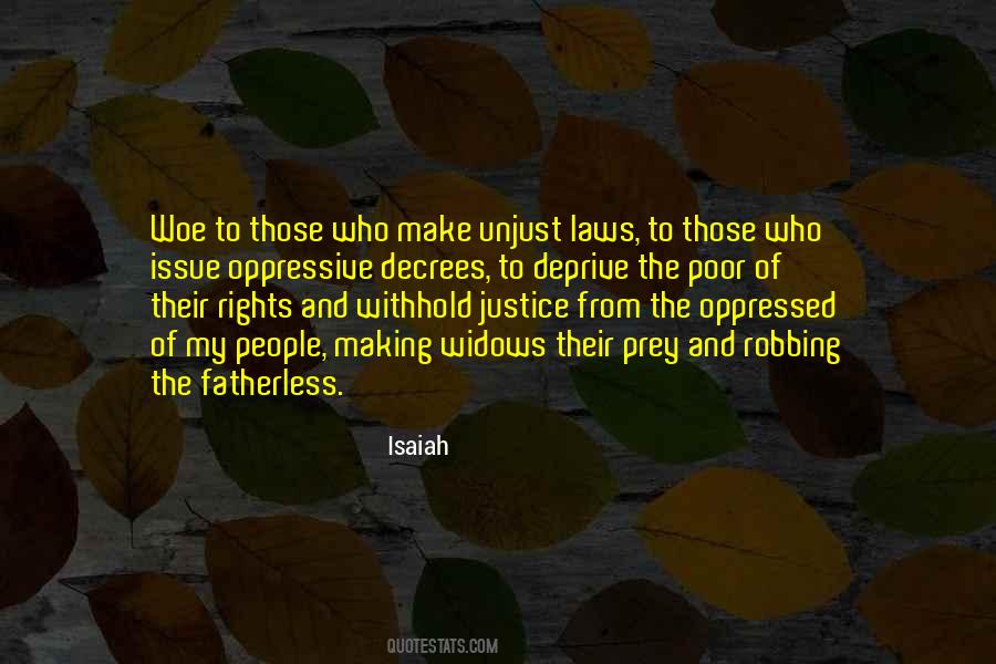 Quotes About Unjust Laws #292248