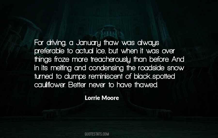 Quotes About Driving In The Snow #407526