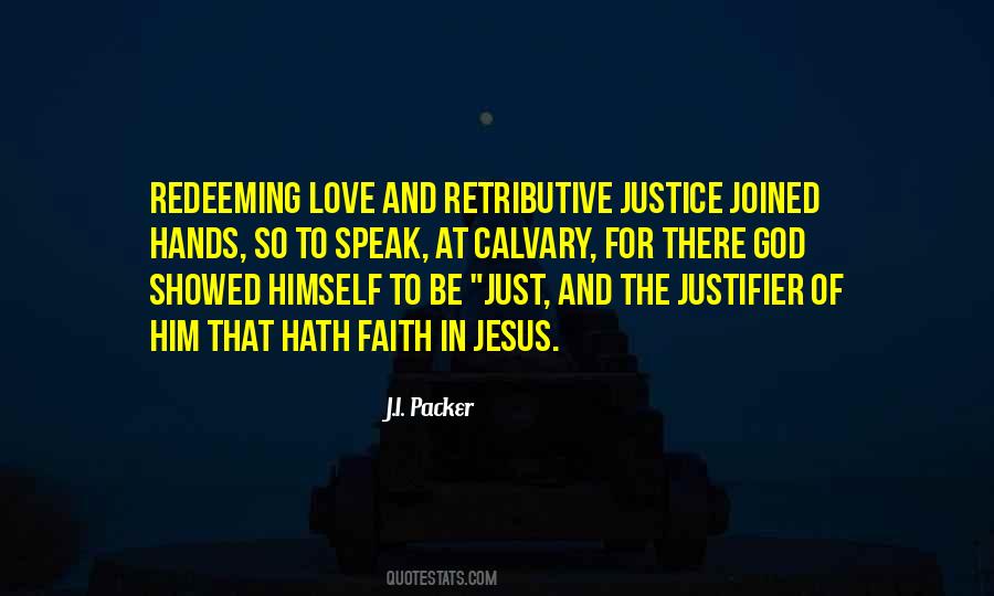 Quotes About Retributive Justice #1252706