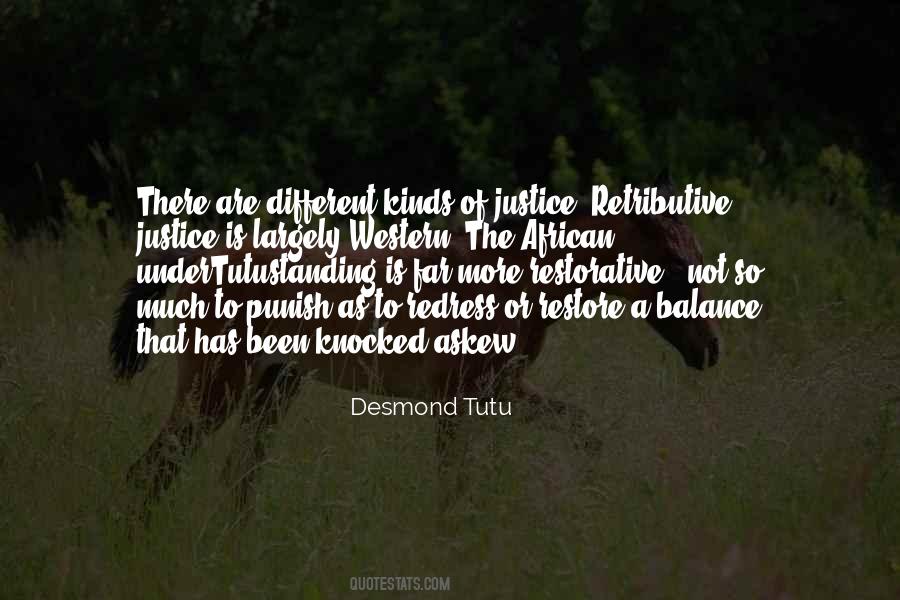 Quotes About Retributive Justice #1486205