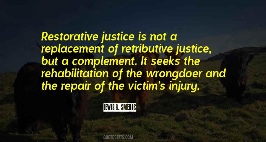 Quotes About Retributive Justice #411380