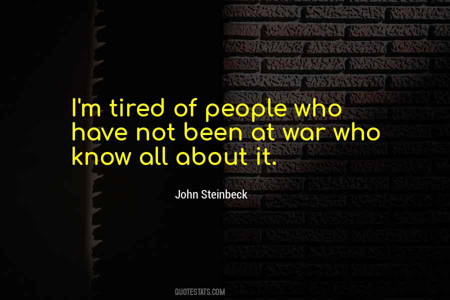 All Tired Quotes #191006