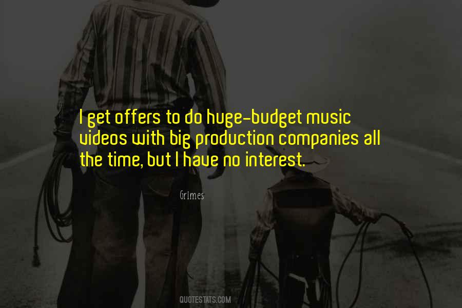 Quotes About Music Production #1123569