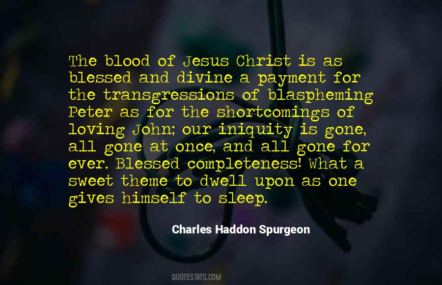 Jesus Blood Quotes #1030032