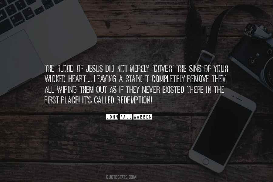 Jesus Blood Quotes #1218667