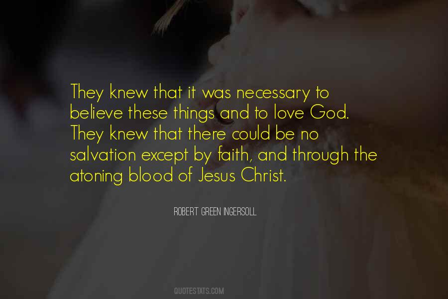 Jesus Blood Quotes #1303922