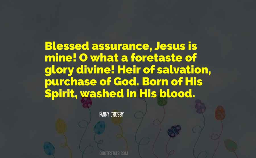 Jesus Blood Quotes #62294