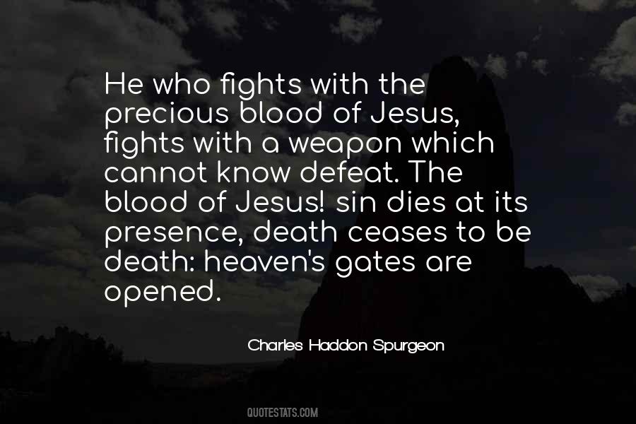 Jesus Blood Quotes #963089