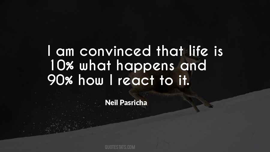 Quotes About React #1389329