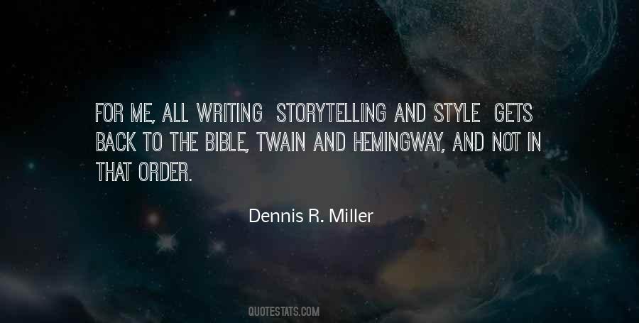 Quotes About Hemingway's Writing #120682