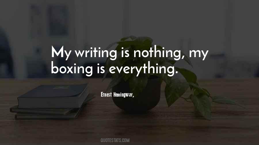 Quotes About Hemingway's Writing #323342