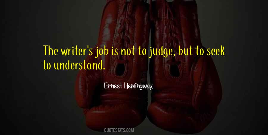 Quotes About Hemingway's Writing #509951