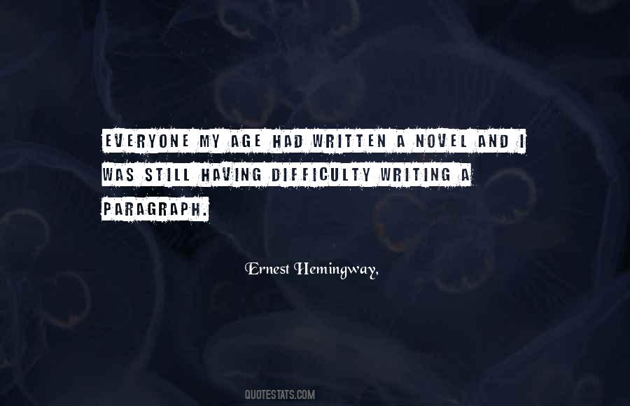 Quotes About Hemingway's Writing #851300