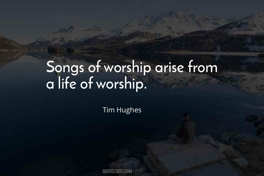 Quotes About Worship Songs #1166940