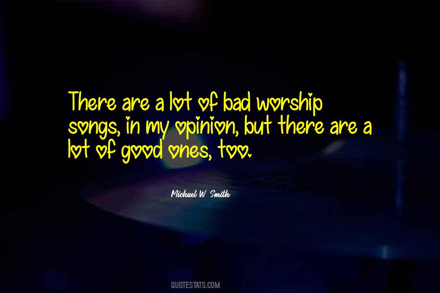 Quotes About Worship Songs #1191313