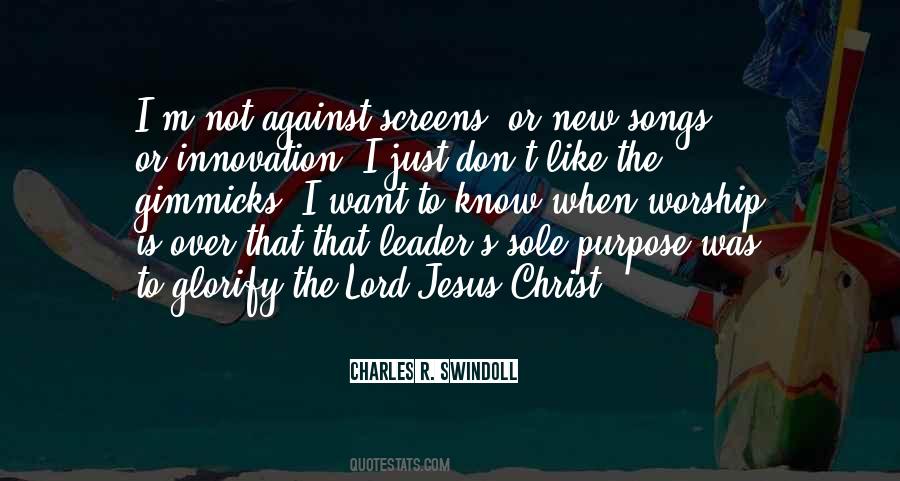 Quotes About Worship Songs #510156