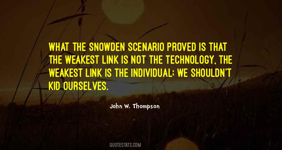 Quotes About The Weakest Link #368702