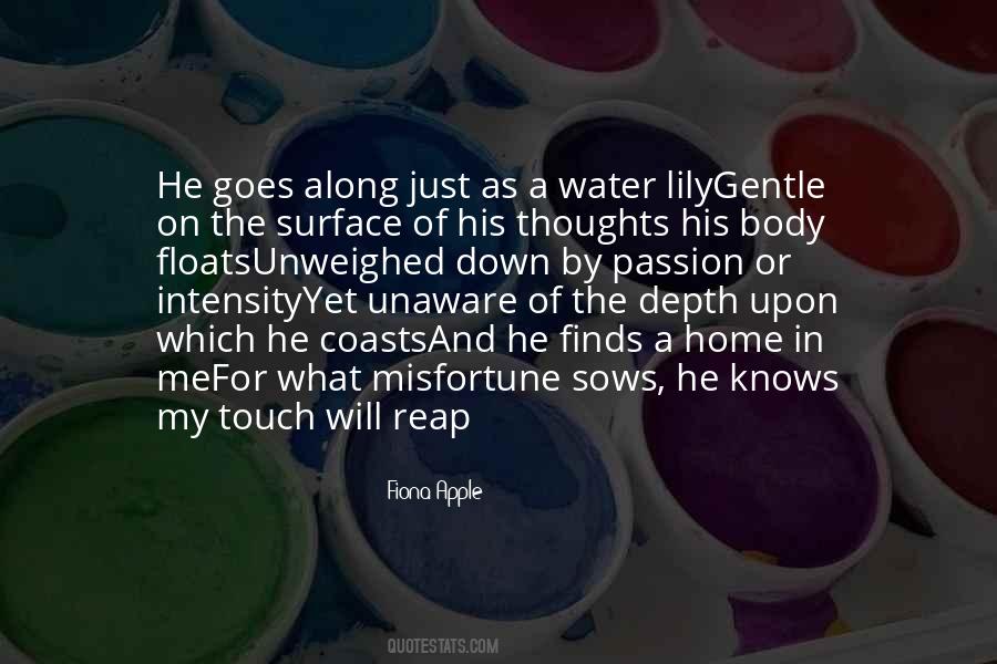 Quotes About Water Lily #1611423