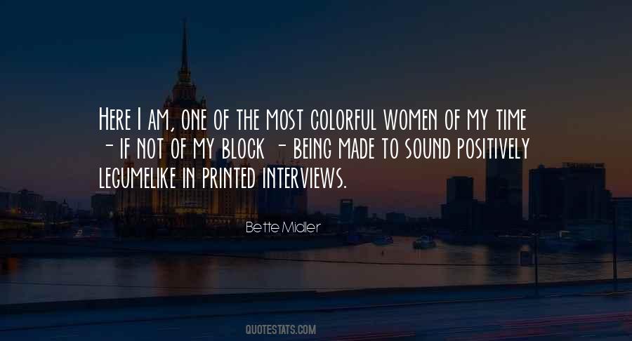 Being Colorful Quotes #834645