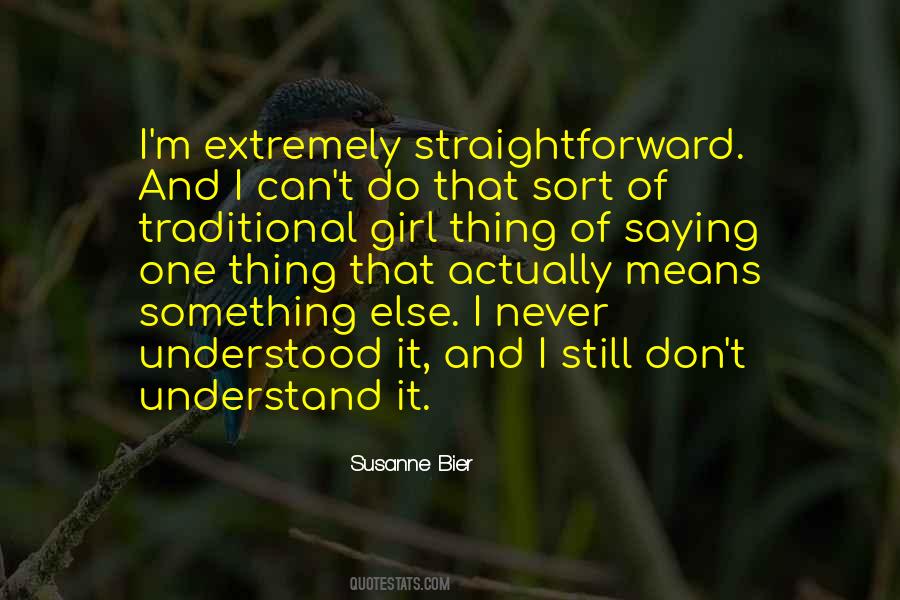 Quotes About Traditional Girl #1768598