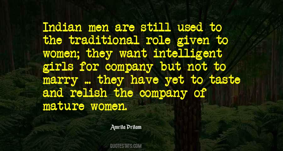 Quotes About Traditional Girl #516134