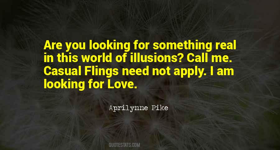 Quotes About Love Flings #1344485