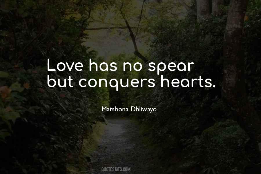 Quotes About Love Conquers #1415096
