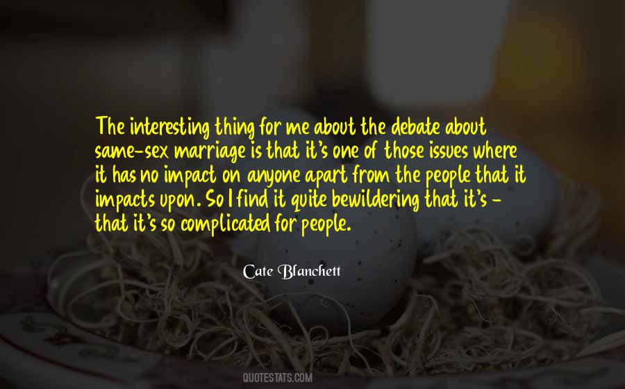 Marriage Issues Quotes #1383477