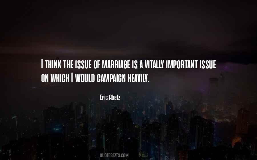 Marriage Issues Quotes #813408