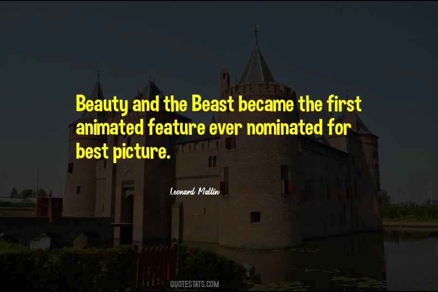 Beauty Or The Beast Quotes #1875704