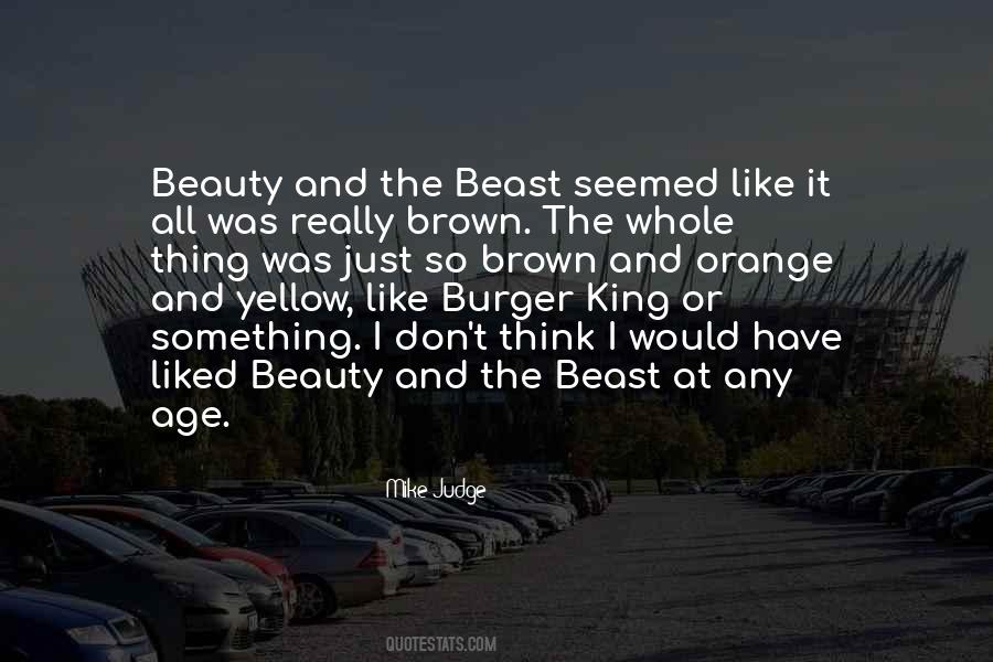 Beauty Or The Beast Quotes #33615
