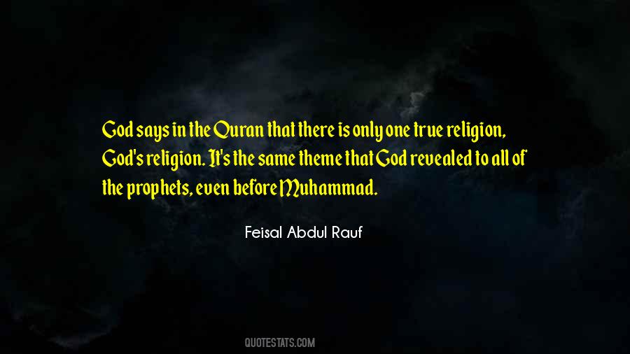 Abdul Rauf Quotes #1101941