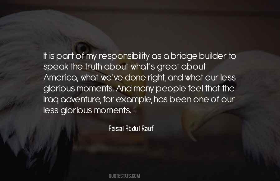 Abdul Rauf Quotes #1524408