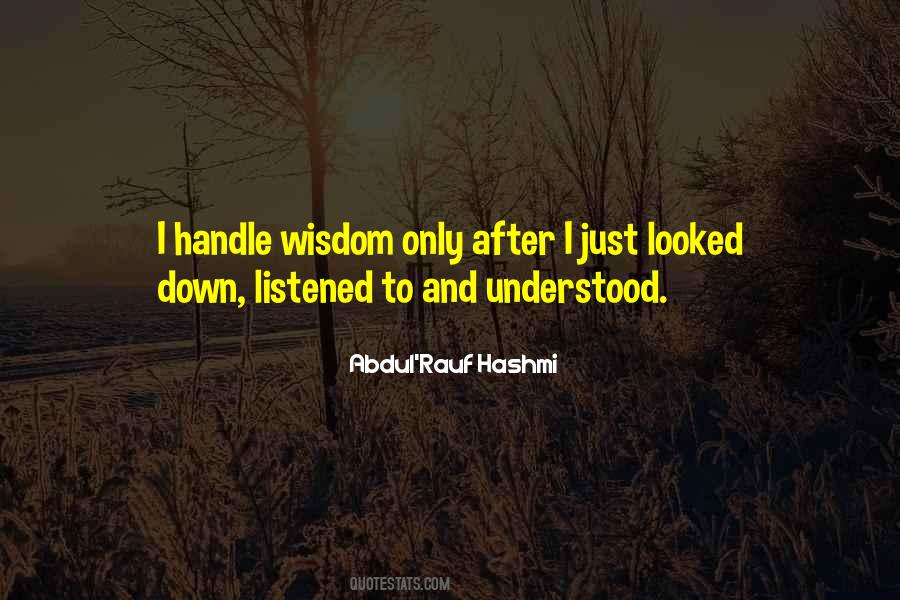 Abdul Rauf Quotes #990075