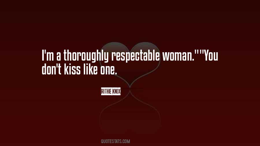 Quotes About A Woman's Kiss #1813683