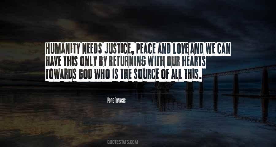 Quotes About Peace And Justice #113791