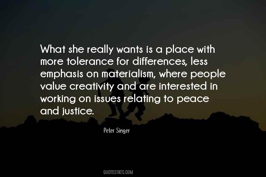 Quotes About Peace And Justice #1449351