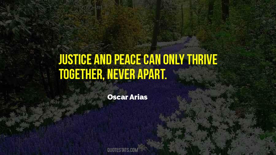 Quotes About Peace And Justice #268026