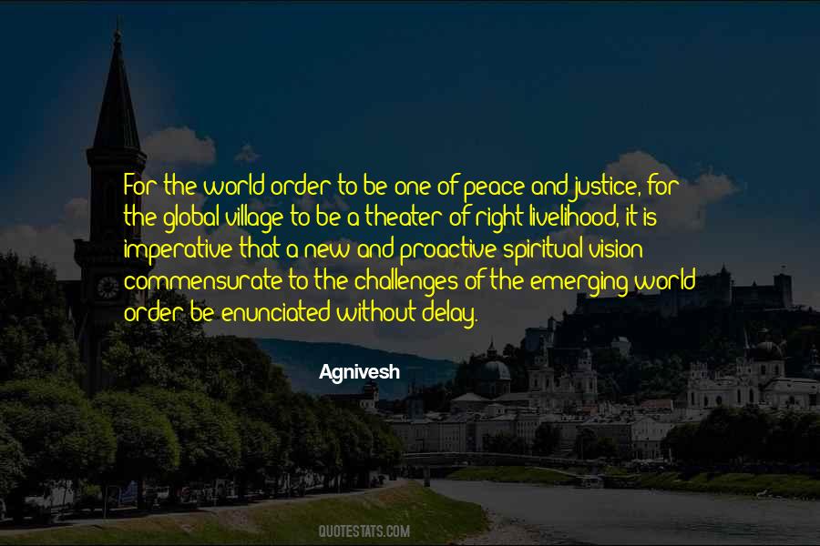 Quotes About Peace And Justice #308442