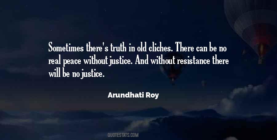 Quotes About Peace And Justice #333185