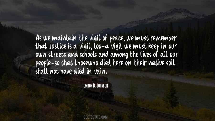 Quotes About Peace And Justice #646445