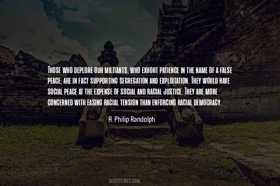 Quotes About Peace And Justice #85481