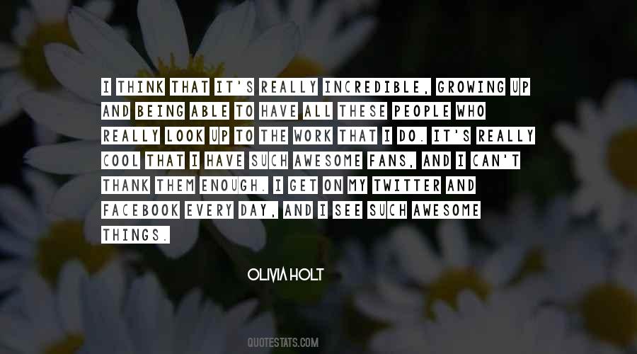 Quotes About Awesome Day #500241