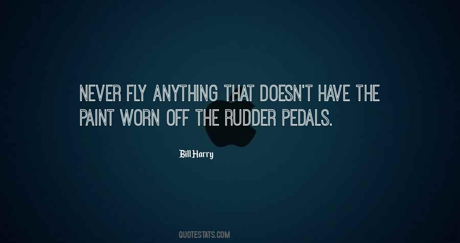 Rudder Pedals Quotes #1417712