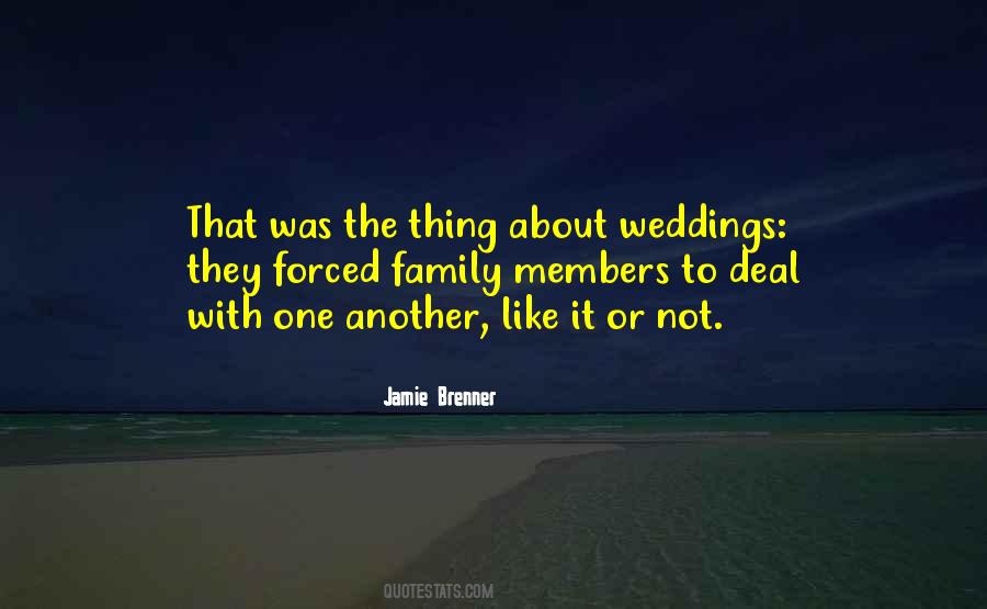 Quotes About Weddings And Family #281214