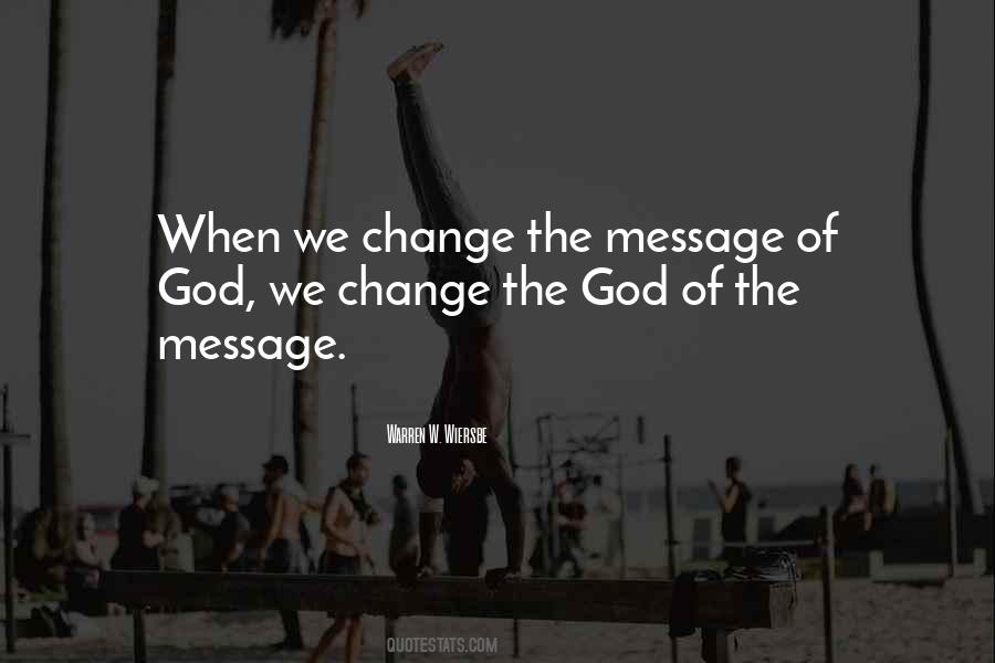 Quotes About Messages From God #113774